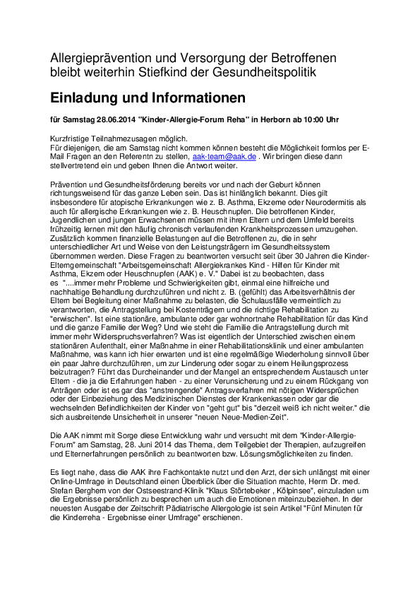 csm Allergiepraevention und Versorgung der Betroffenen bleibt weiterhin Stiefkind der Gesundheitspolitik f8d38e7b72
