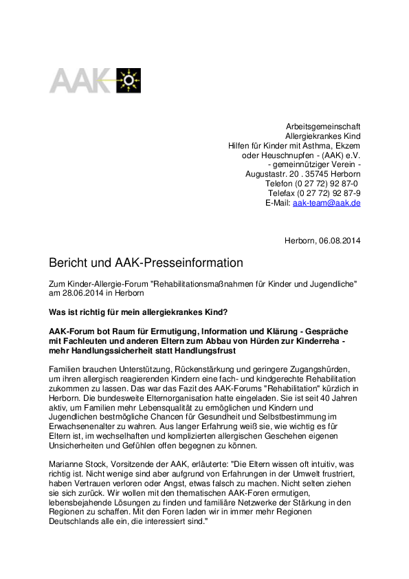 csm Fuer AAK Homepage Bericht Reha 28.06.2014 c2411ae254