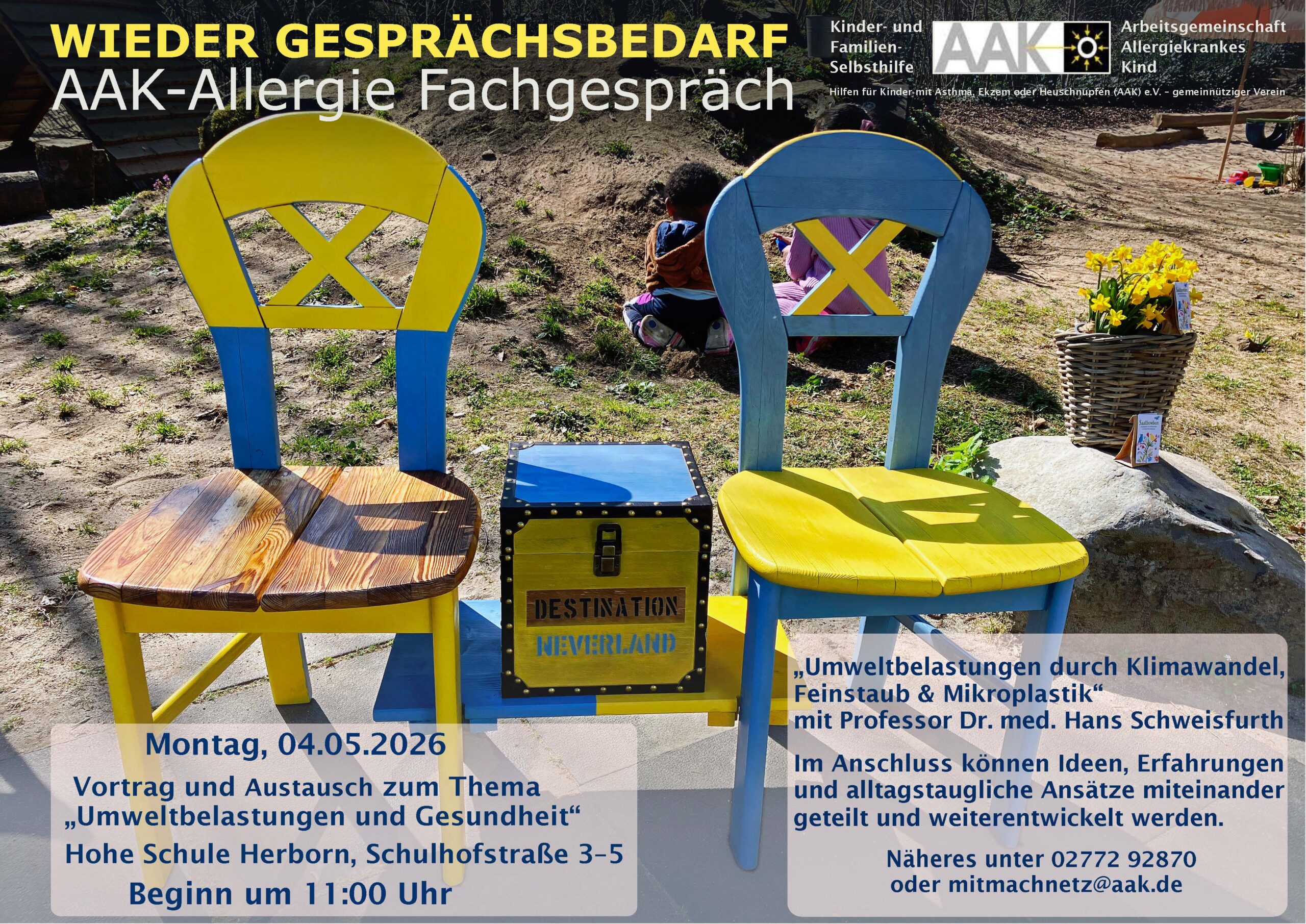 4. Mai 2026 – Impulsveranstaltung „Umweltbelastungen durch Klimawandel, Feinstaub und Mikroplastik“