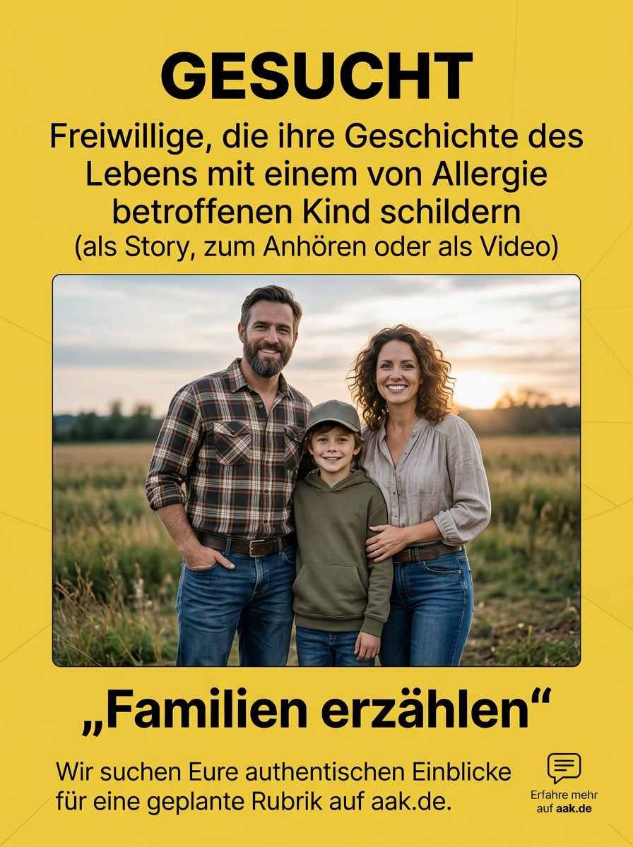 Familien erzählen – Ihre Geschichte kann anderen Familien Mut machen